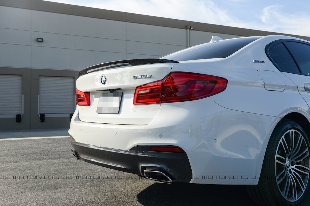 BMW G30 F90 M5 Carbon Fiber Trunk Spoiler - JL Motoring