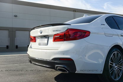 BMW G30 F90 M5 Carbon Fiber Trunk Spoiler - JL Motoring