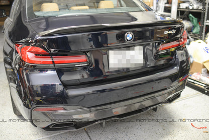 BMW G30 F90 M5 Competition Carbon Fiber Trunk Spoiler - JL Motoring