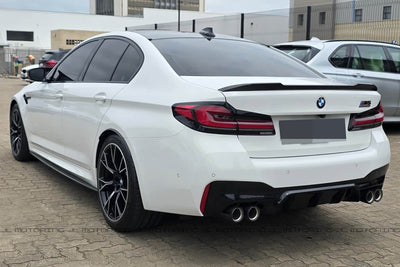 BMW G30 F90 M5 CS Carbon Fiber Trunk Spoiler - JL Motoring
