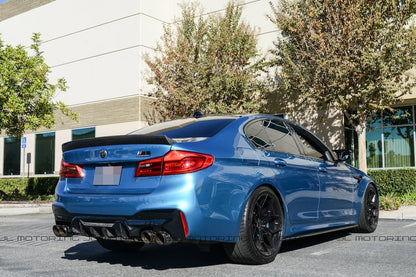 BMW G30 F90 M5 Performance Carbon Fiber Side Skirts - JL Motoring