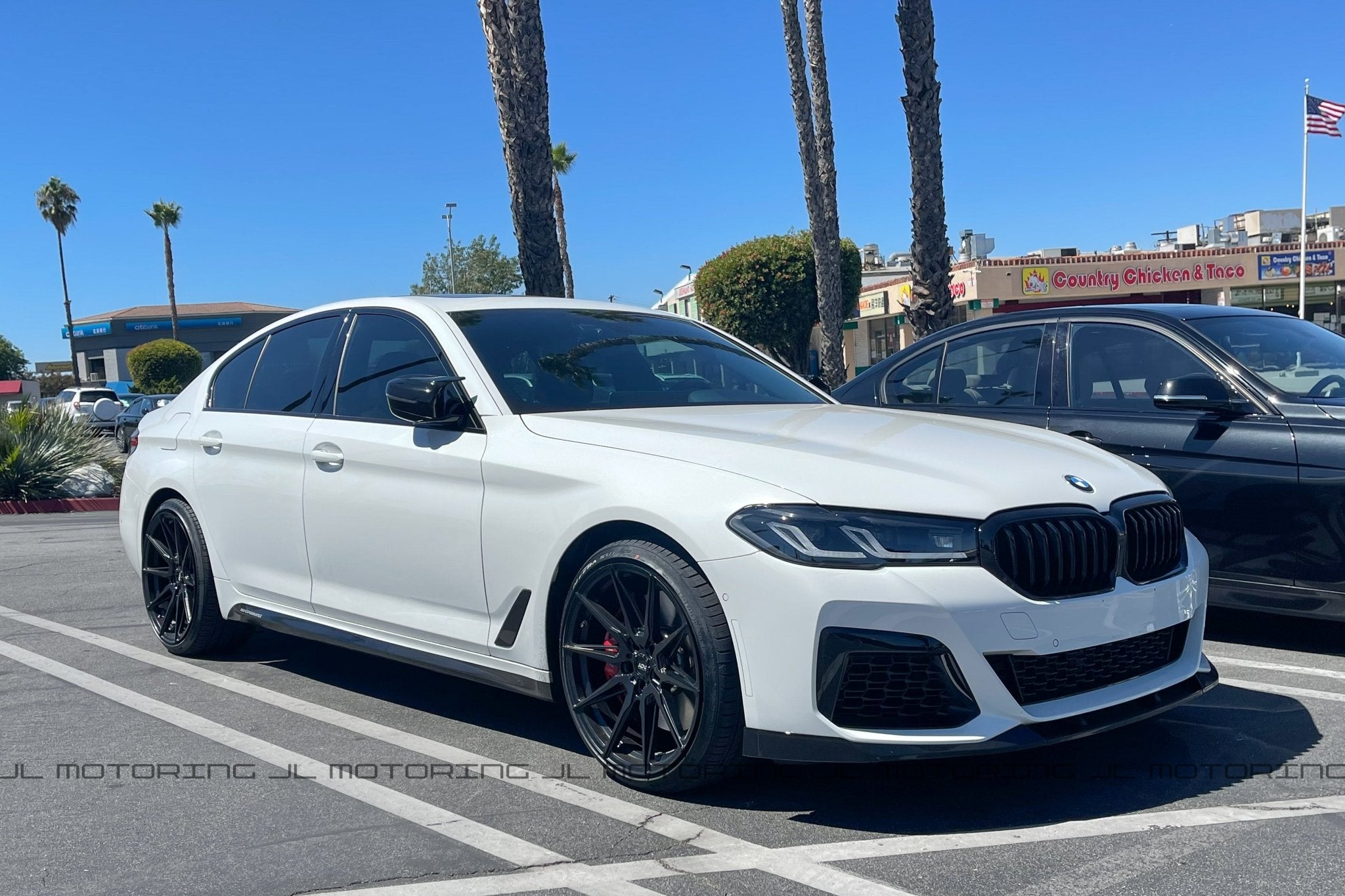 BMW G30 LCI M Sport Performance Carbon Fiber Front Lip - JL Motoring