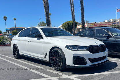 BMW G30 LCI M Sport Performance Carbon Fiber Front Lip - JL Motoring