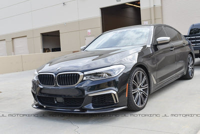 BMW G30 M Sport 3D Style Carbon Fiber Front Lip - JL Motoring