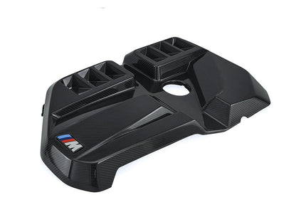 BMW G80 G81 M3 G82 G83 M4 Carbon Fiber Engine Cover - JL Motoring