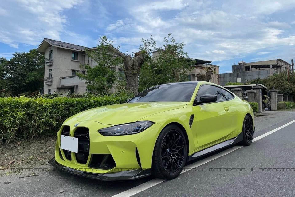 BMW G80 M3 G82 M4 Carbon Fiber Front Bumper Vents | JL Motoring