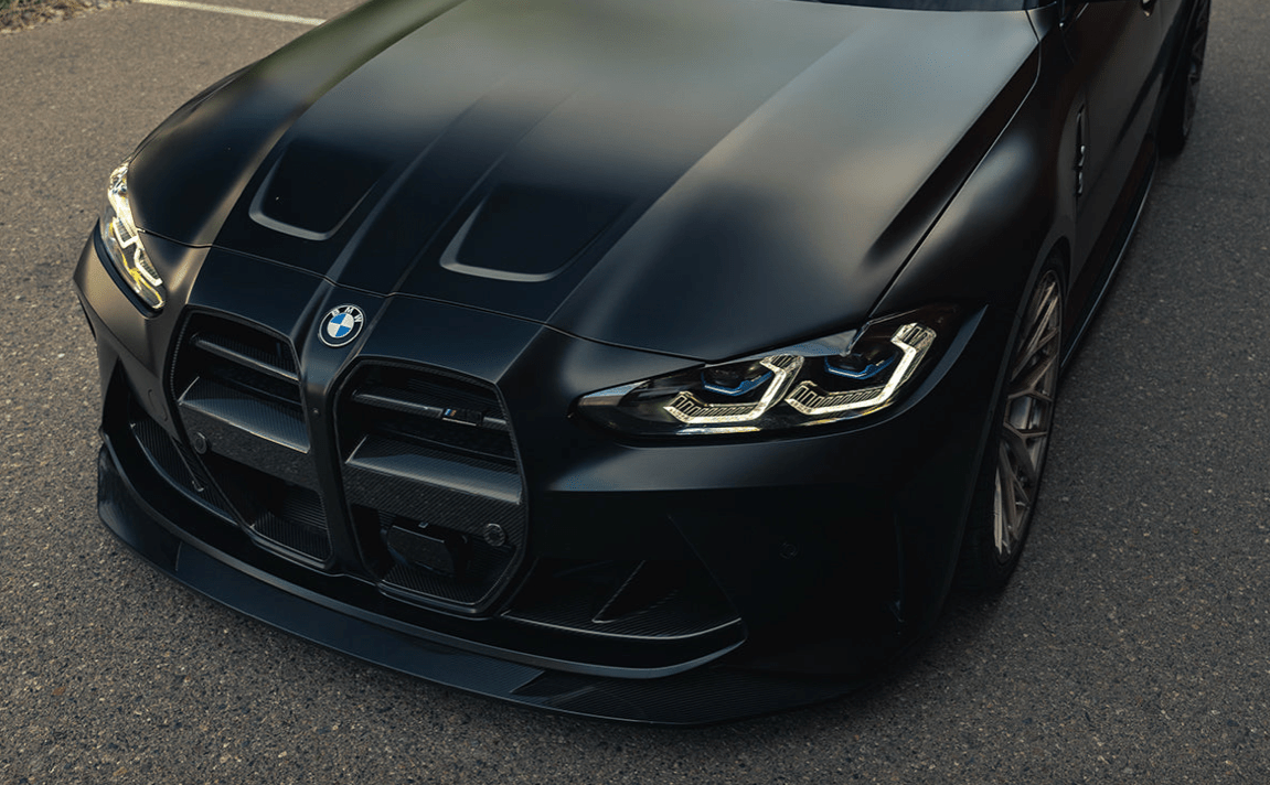 BMW G80 G81 M3 G82 G83 M4 Carbon Fiber Front Grille - JL Motoring