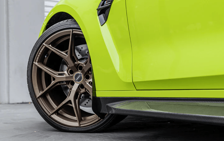 BMW G80 G81 M3 G82 G83 M4 Carbon Fiber Front Splash Guards - JL Motoring