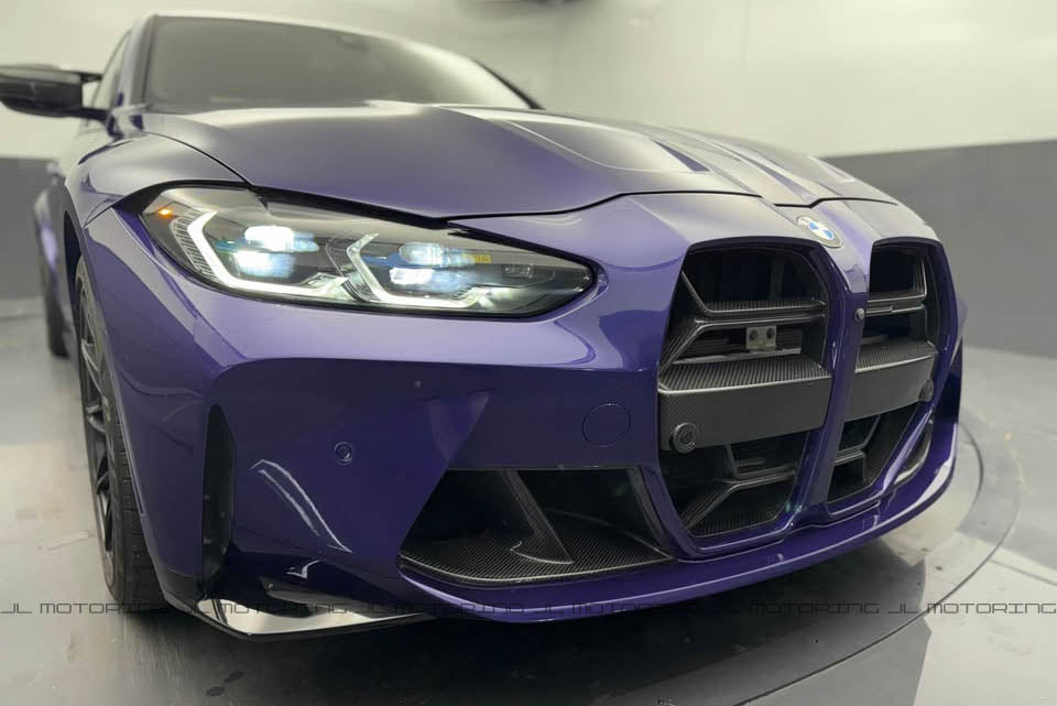 BMW G80 G81 M3 G82 G83 M4 CSL Carbon Fiber Front Grille - JL Motoring