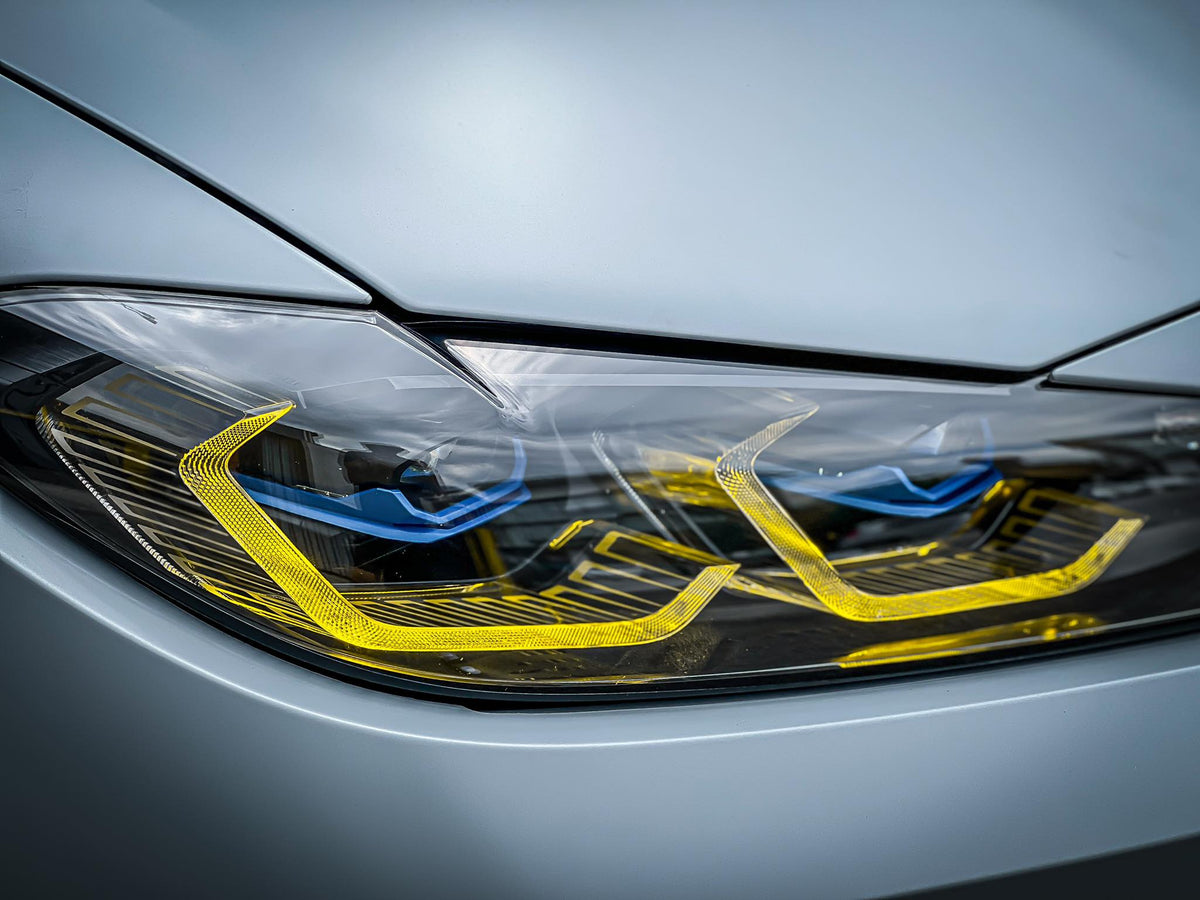 BMW G80 G81 M3 G82 G83 M4 Yellow DRL LED Module Set - JL Motoring
