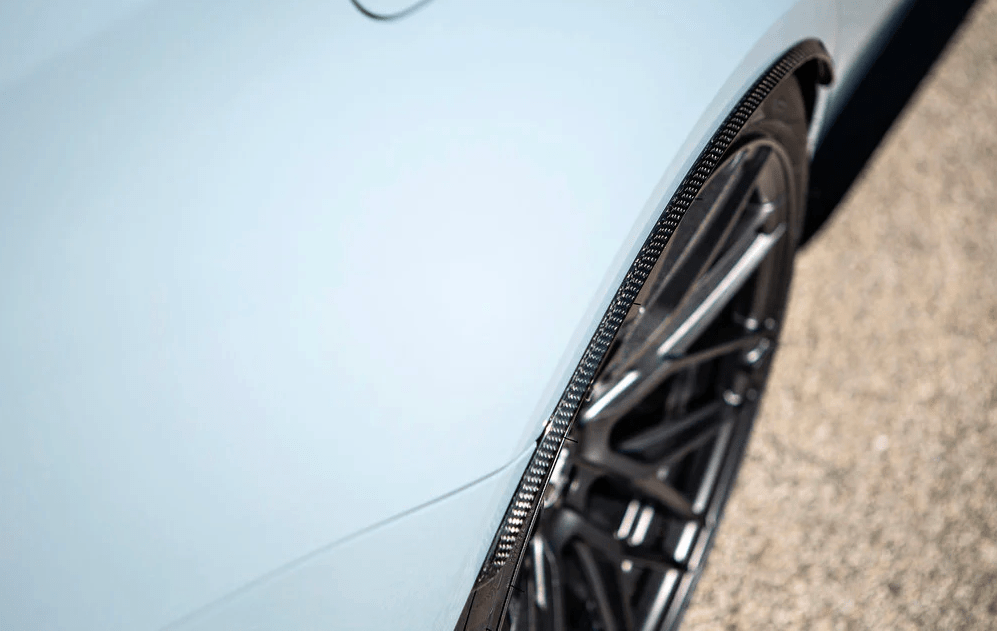 BMW G80 M3 Carbon Fiber Rear Wheel Arch Extensions - JL Motoring