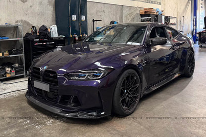 BMW G80 M3 G82 G83 M4 Carbon Fiber Front Lip - JL Motoring
