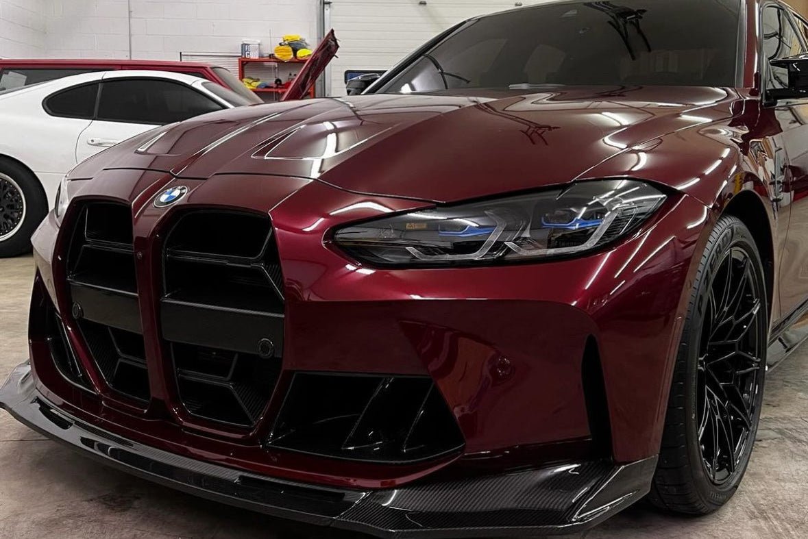 BMW G80 M3 G82 G83 M4 Carbon Fiber Front Lip - JL Motoring