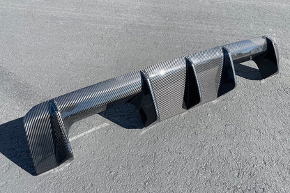 BMW G80 M3 G82 G83 M4 Carbon Fiber Rear Diffuser - JL Motoring