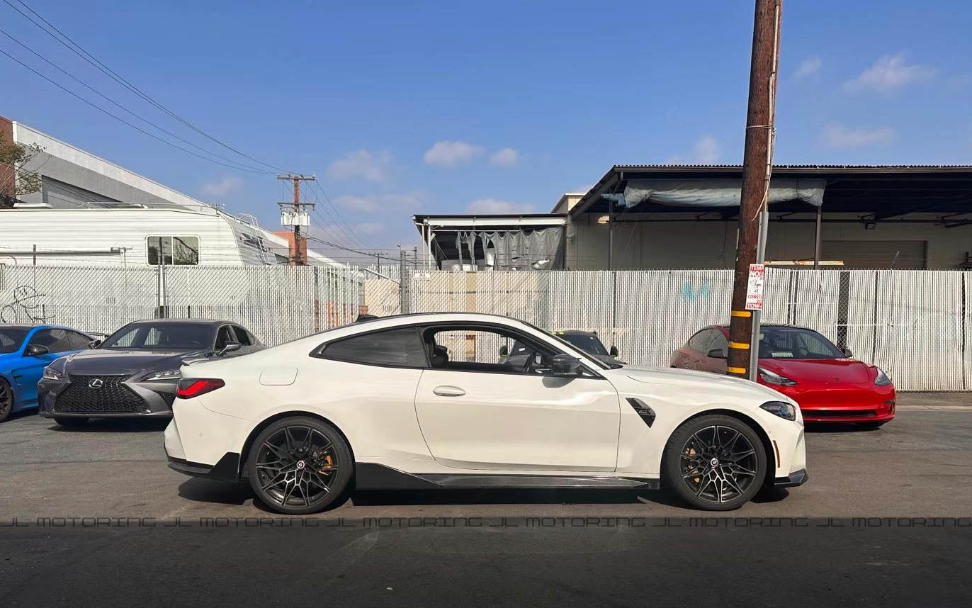 BMW G80 M3 G82 G83 M4 Performance Style Carbon Fiber Rear Winglet Set - JL Motoring