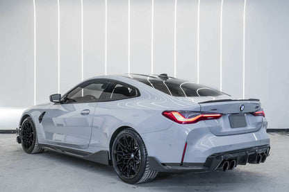 BMW G80 M3 G82 G83 M4 Performance Style Carbon Fiber Rear Winglet Set - JL Motoring