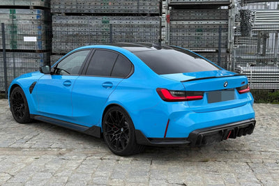 BMW G80 M3 G82 G83 M4 Performance Style Carbon Fiber Rear Winglet Set - JL Motoring