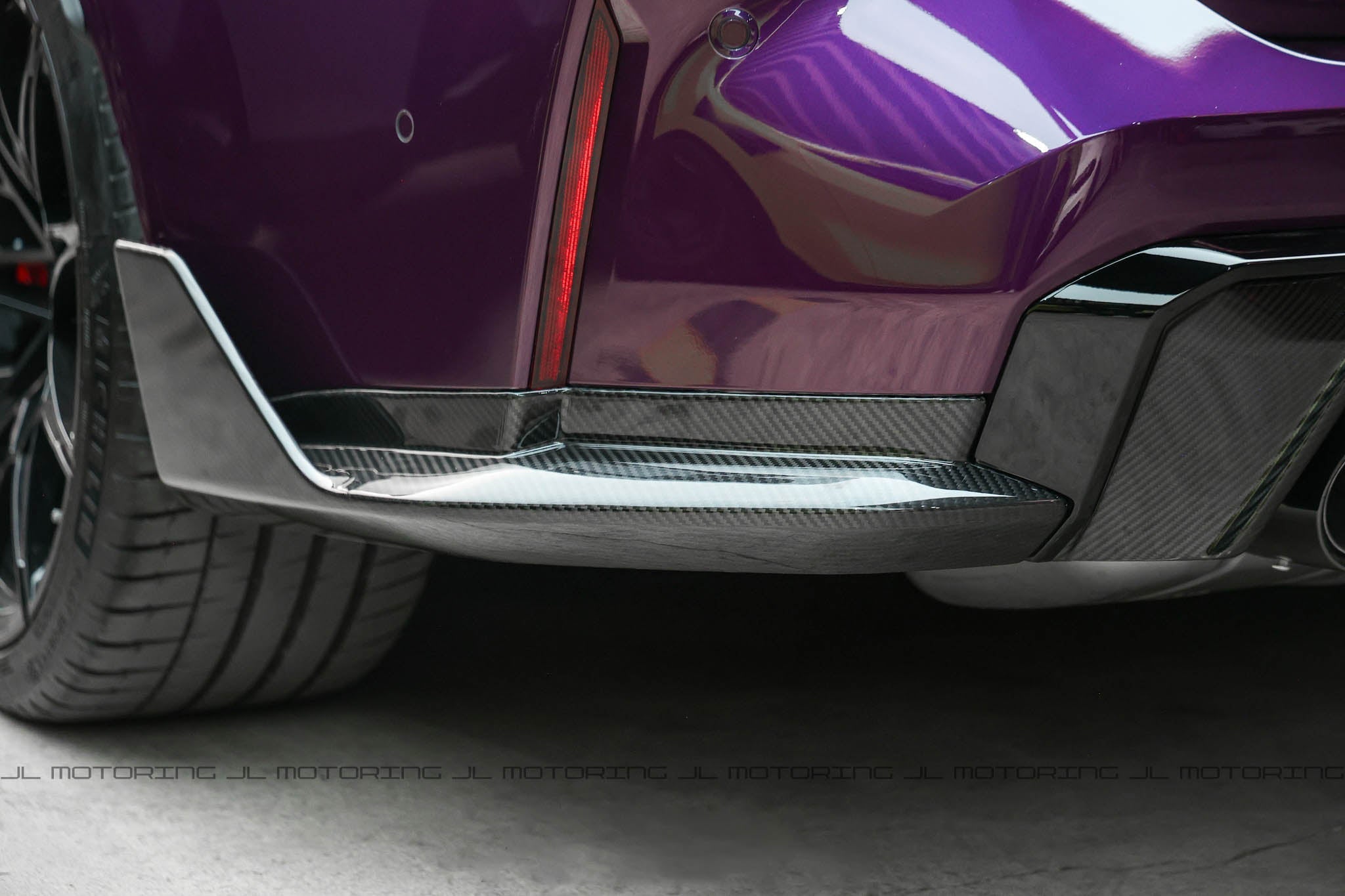 BMW G80 M3 G82 G83 M4 Performance Style Carbon Fiber Rear Winglet Set - JL Motoring