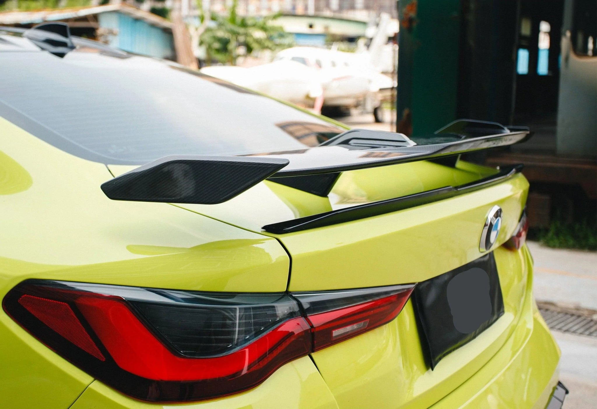 BMW G80 M3 G82 G83 M4 Performance Style Carbon Fiber Trunk Rear Spoiler Wing - JL Motoring