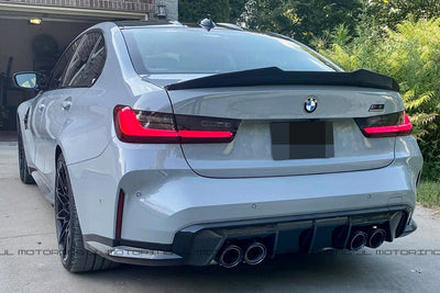 BMW G80 M3 GTX Carbon Fiber Trunk Spoiler - JL Motoring