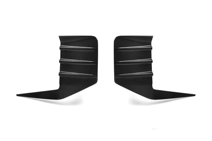 BMW G87 M2 Carbon Fiber Rear Bumper Covers - JL Motoring