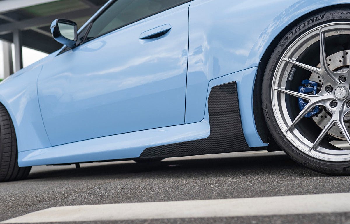 BMW G87 M2 Carbon Fiber Side Skirts Winglets - JL Motoring