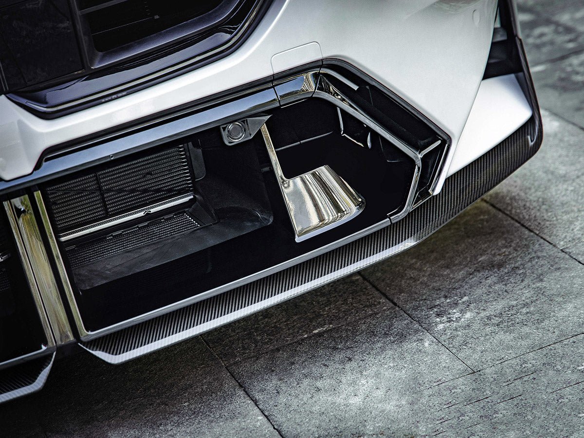 BMW G90 G99 M5 Performance Carbon Fiber Front Splitters - JL Motoring