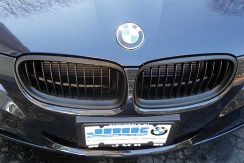 BMW Matte Black Front Grilles - E90 E91 LCI 3 Series 2009+ - JL Motoring
