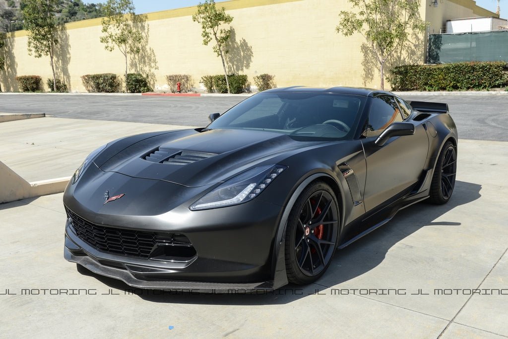 Chevrolet C7 Corvette Stage 2 Carbon Fiber Side Skirts - JL Motoring