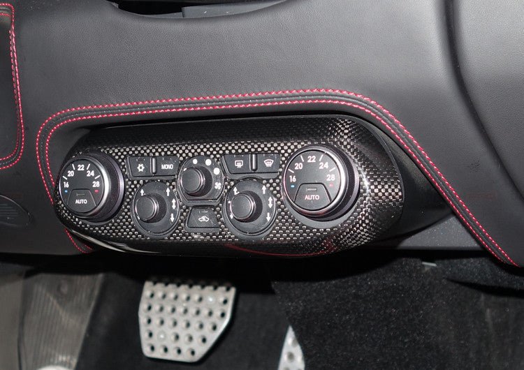 Ferrari 458 Italia Carbon Fiber Air Conditioning Trim - JL Motoring