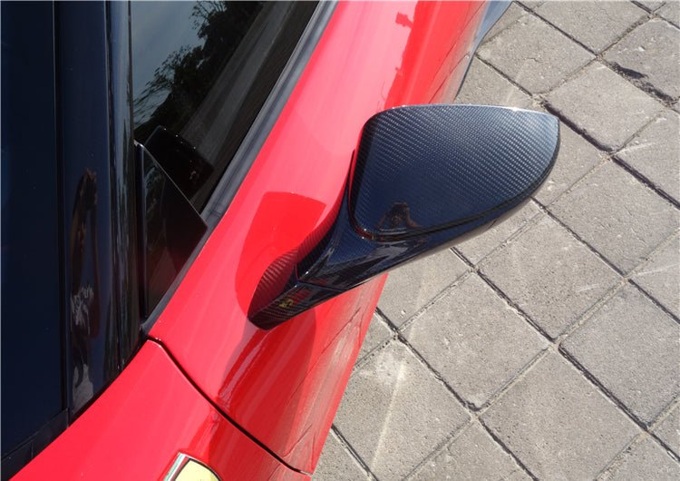 Ferrari 458 Italia Carbon Fiber Full Replacement Mirrors - JL Motoring