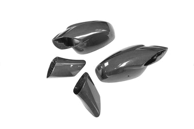Ferrari 458 Italia Carbon Fiber Full Replacement Mirrors - JL Motoring