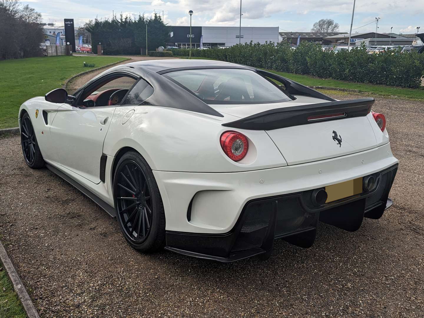 Ferrari 599 Carbon Fiber Trunk Spoiler - JL Motoring