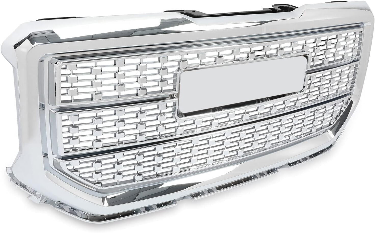 GMC Sierra 1500 Front Bumper Denali Grille 2016 2017 2018 - JL Motoring