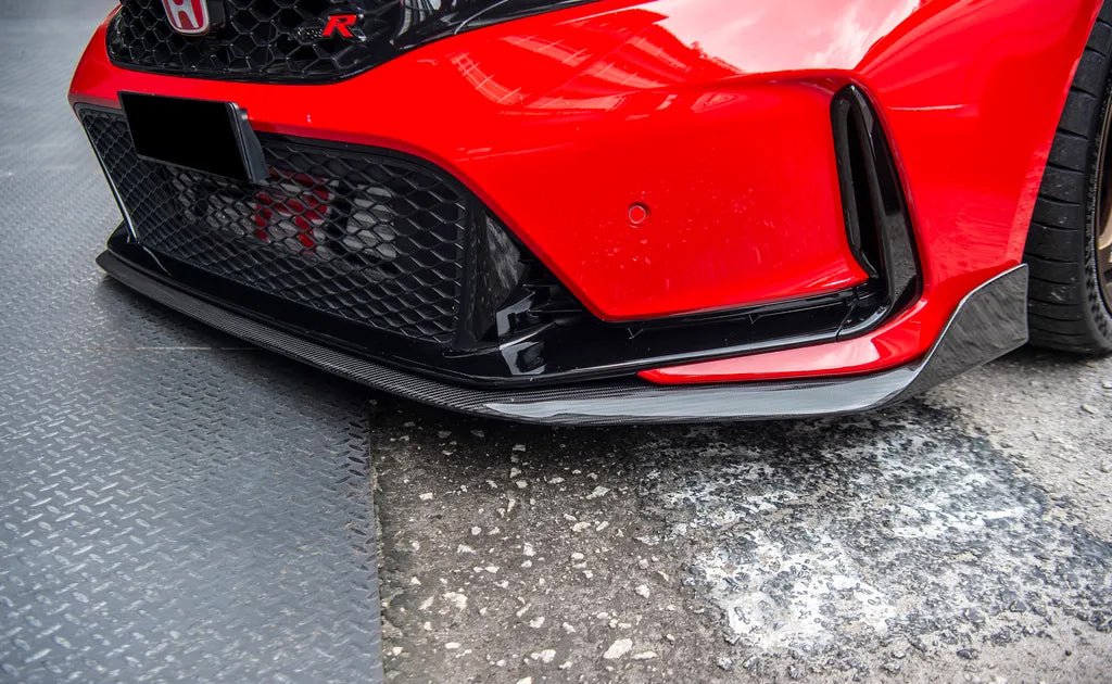 Honda FL5 Civic Type R V1 Carbon Fiber Front Lip - JL Motoring