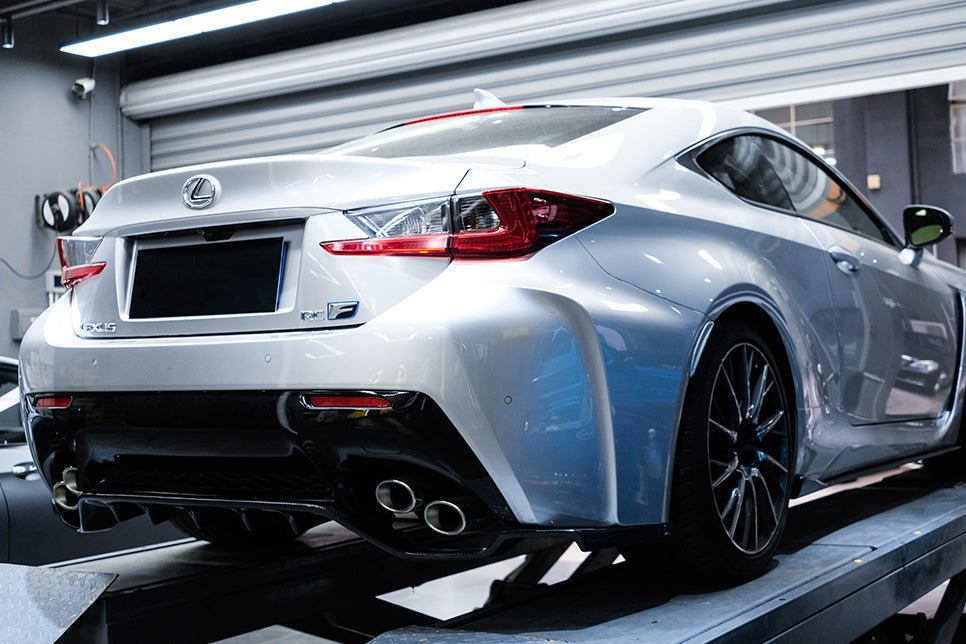 Lexus RC F LX Style Carbon Fiber Rear Diffuser 2015 - 2018 - JL Motoring