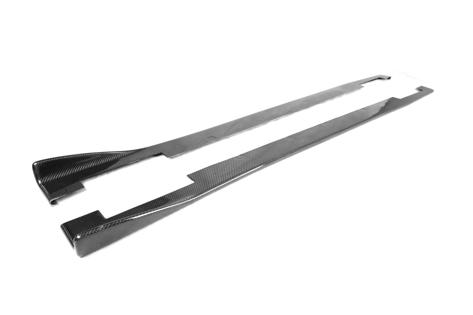 Lexus RC F LX Style Carbon Fiber Side Skirts 2015 - 2018 - JL Motoring