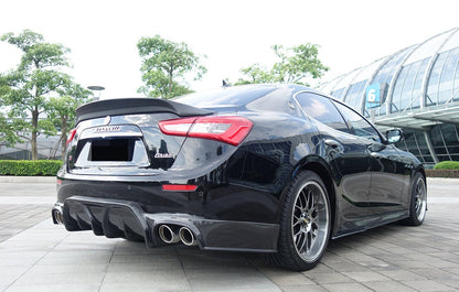 Maserati Ghibli Carbon Fiber Side Skirts - JL Motoring