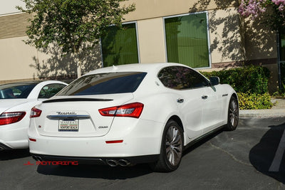 Maserati Ghibli V1 Carbon Fiber Trunk Spoiler - JL Motoring