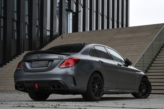 Mercedes Benz W205 C63 C63S AMG Carbon Fiber Rear Diffuser