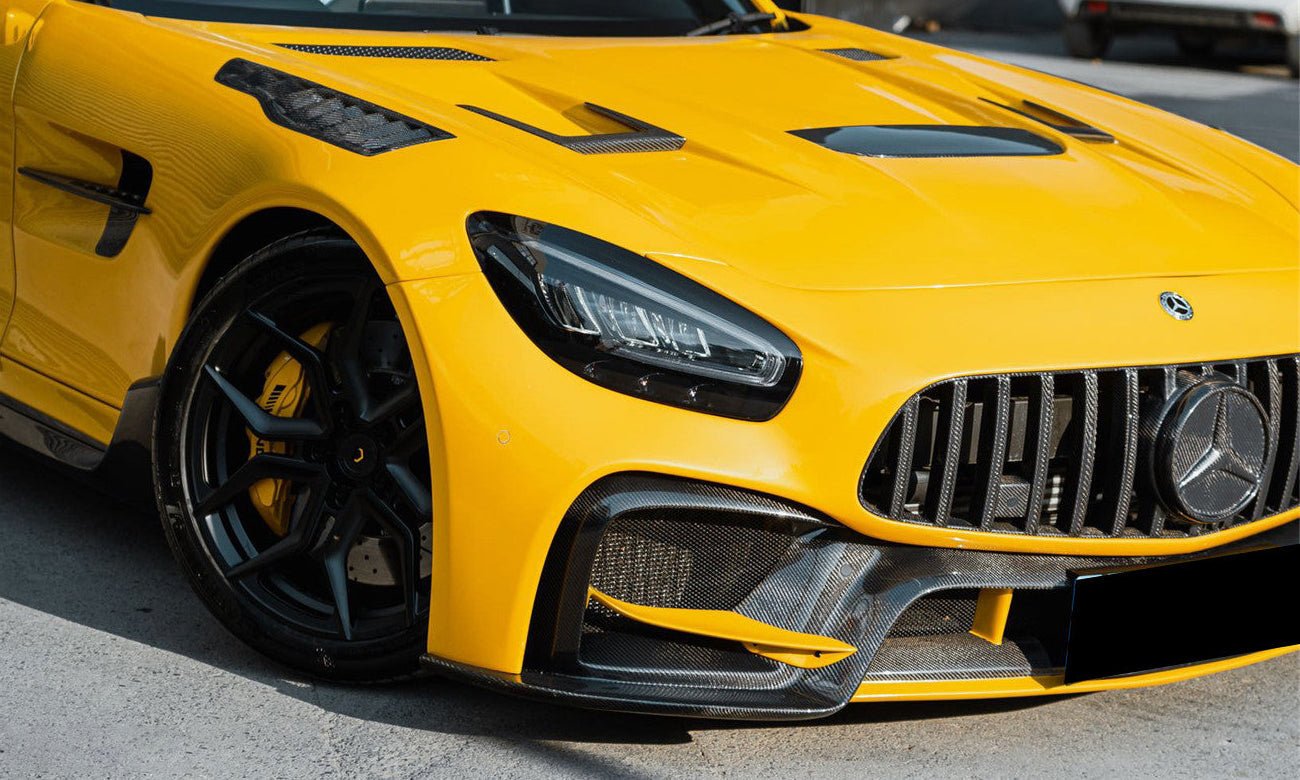 Mercedes AMG GT GTS GTC GTR C190 Carbon Fiber Fenders - JL Motoring