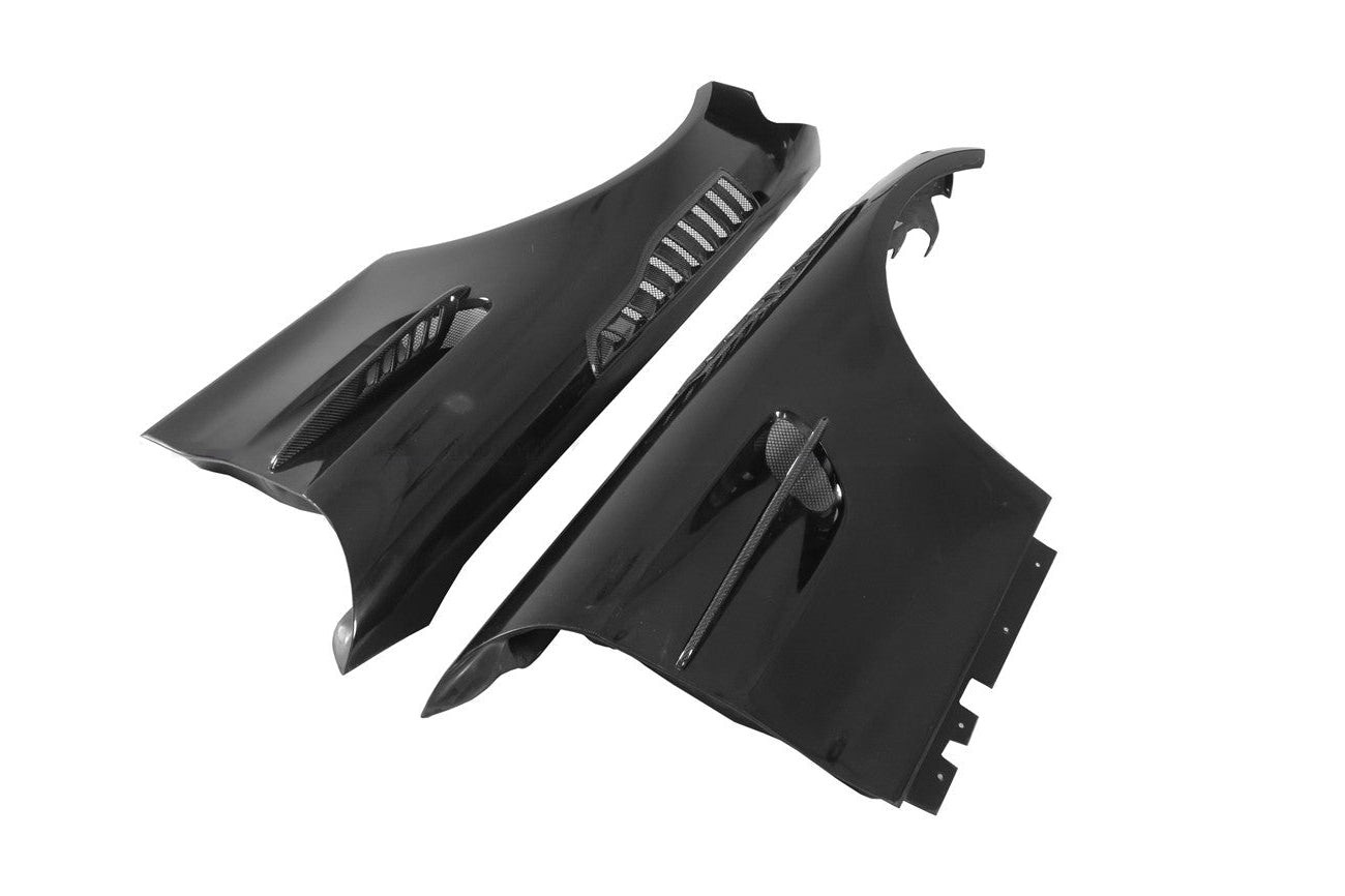 Mercedes AMG GT GTS GTC GTR C190 Carbon Fiber Fenders - JL Motoring
