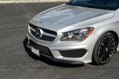 Mercedes Benz C117 CLA Class Carbon Fiber Front Lip - JL Motoring