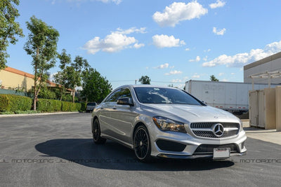 Mercedes Benz C117 CLA Class Carbon Fiber Side Skirts - JL Motoring