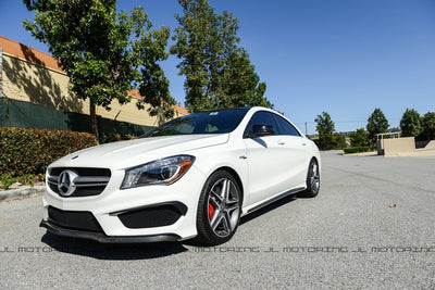 Mercedes Benz C117 CLA Class Carbon Fiber Side Skirts - JL Motoring