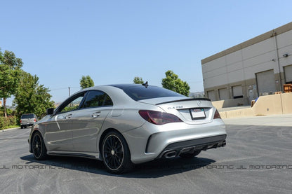 Mercedes Benz C117 CLA Class Carbon Fiber Side Skirts - JL Motoring