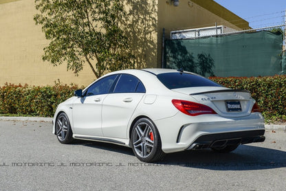 Mercedes Benz C117 CLA Class Carbon Fiber Trunk Spoiler - JL Motoring