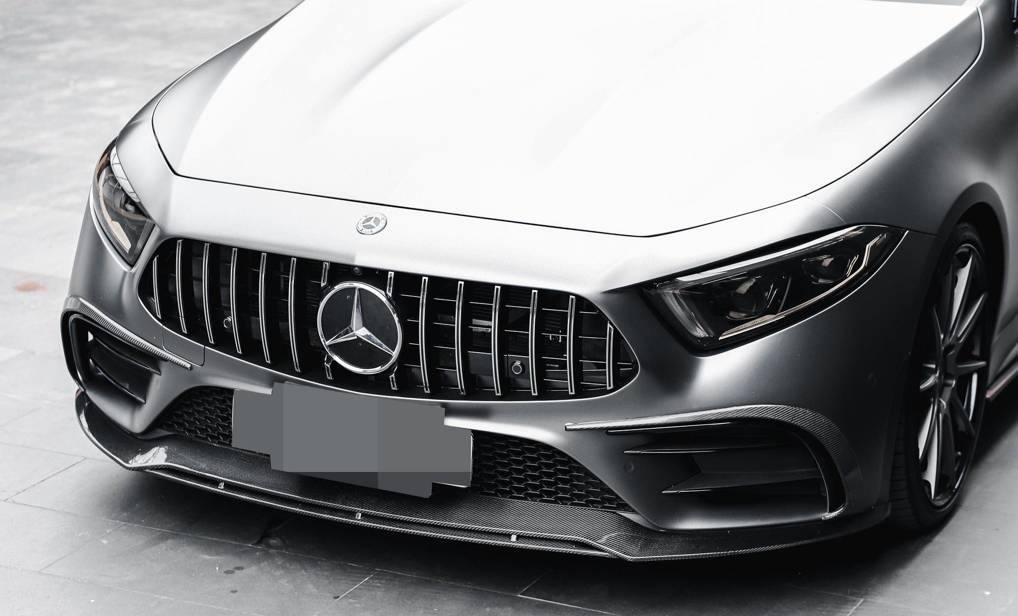 Mercedes Benz C257 CLS Carbon Fiber Front Lip - JL Motoring