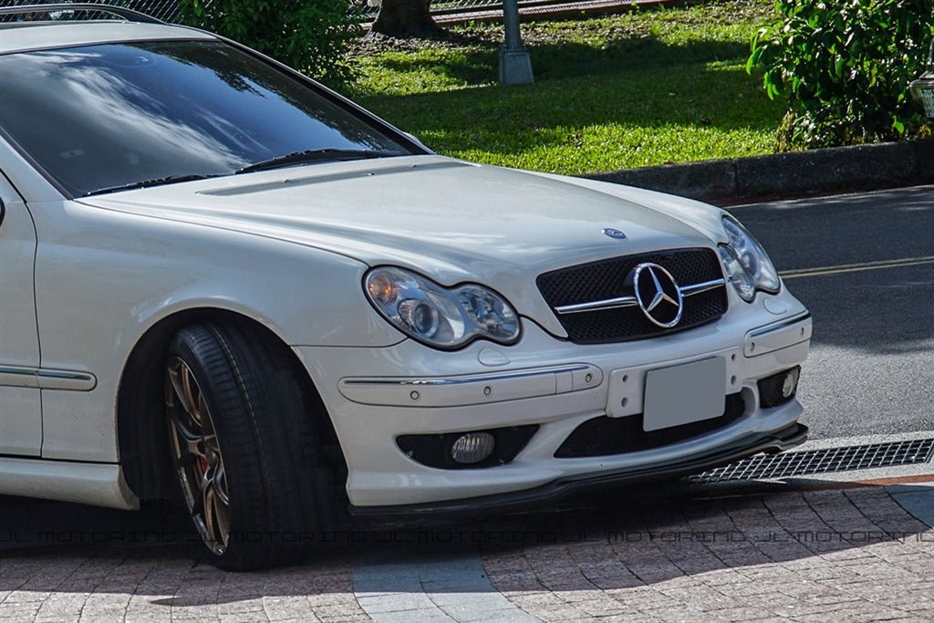 Mercedes Benz Carbon Fiber Front Lip - W203 - JL Motoring