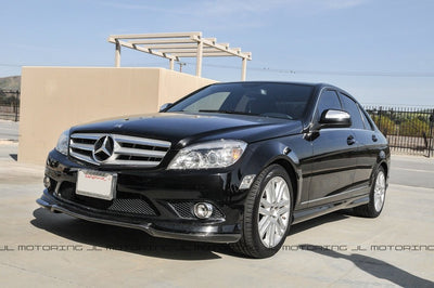 Mercedes Benz Carbon Fiber Front Lip - W204 - JL Motoring